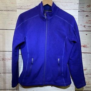 Marmot Polartec Women's Blue Fleece Zip-Up Jacket - size M